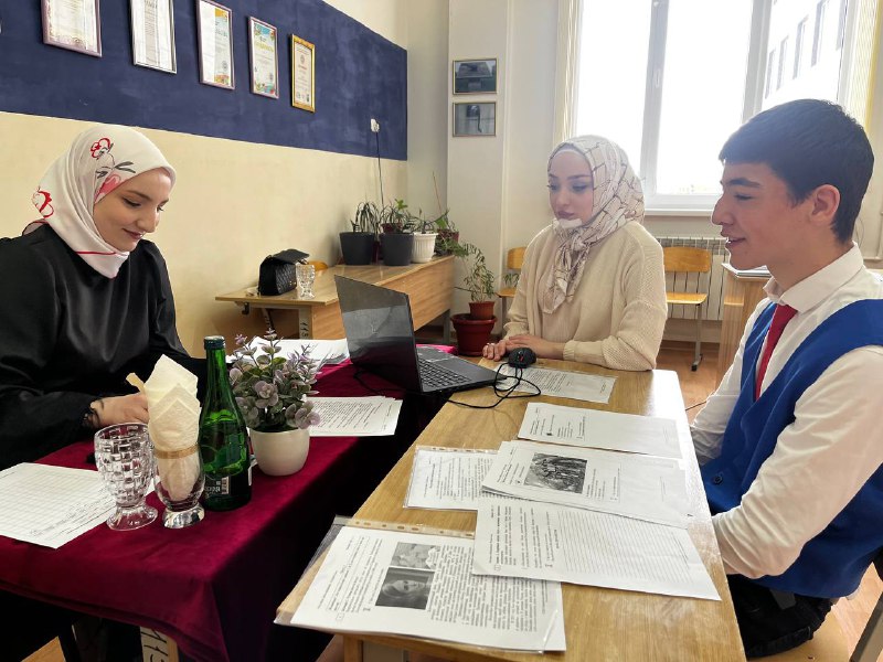 14 февраля учащиеся 9-х классов проходили итоговое собеседование по русскому языку.