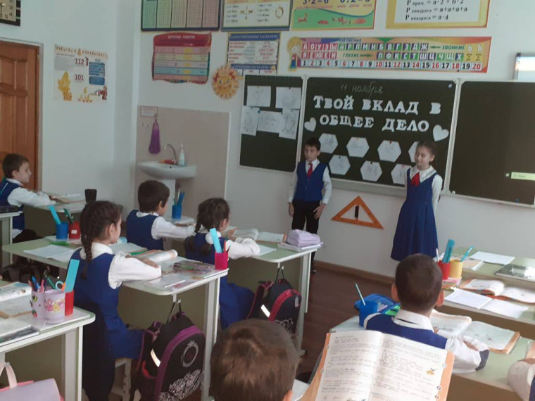 Внеурочное занятие «Разговоры о важном», «Твой вклад в общее дело».